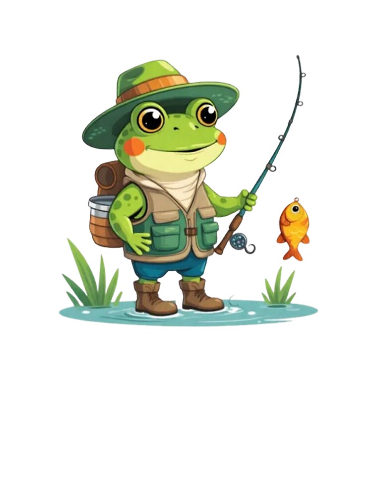 frog fishing by Gokuxtreme
