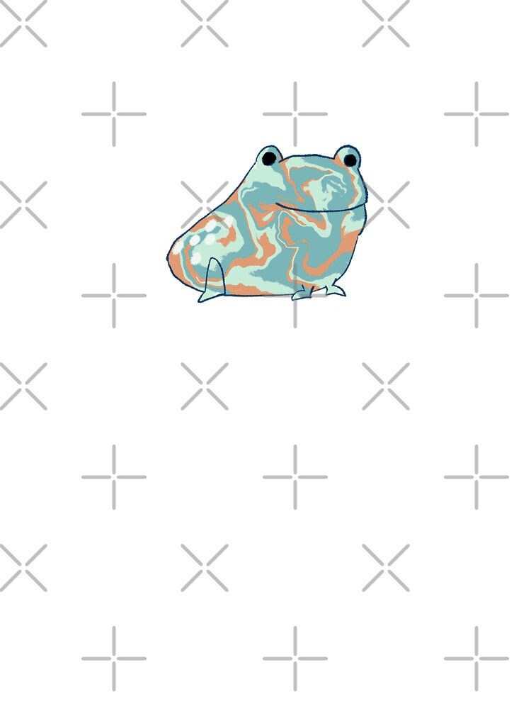 Happy frog by pinkc0w