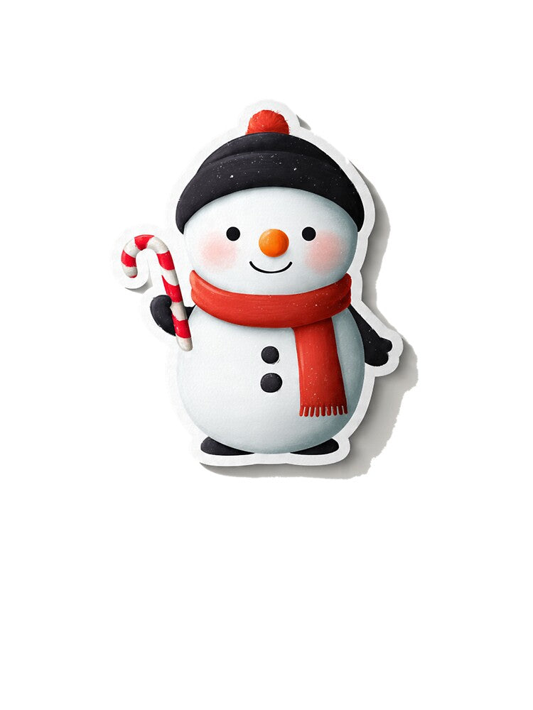 Candy snowman by AENAcharms
