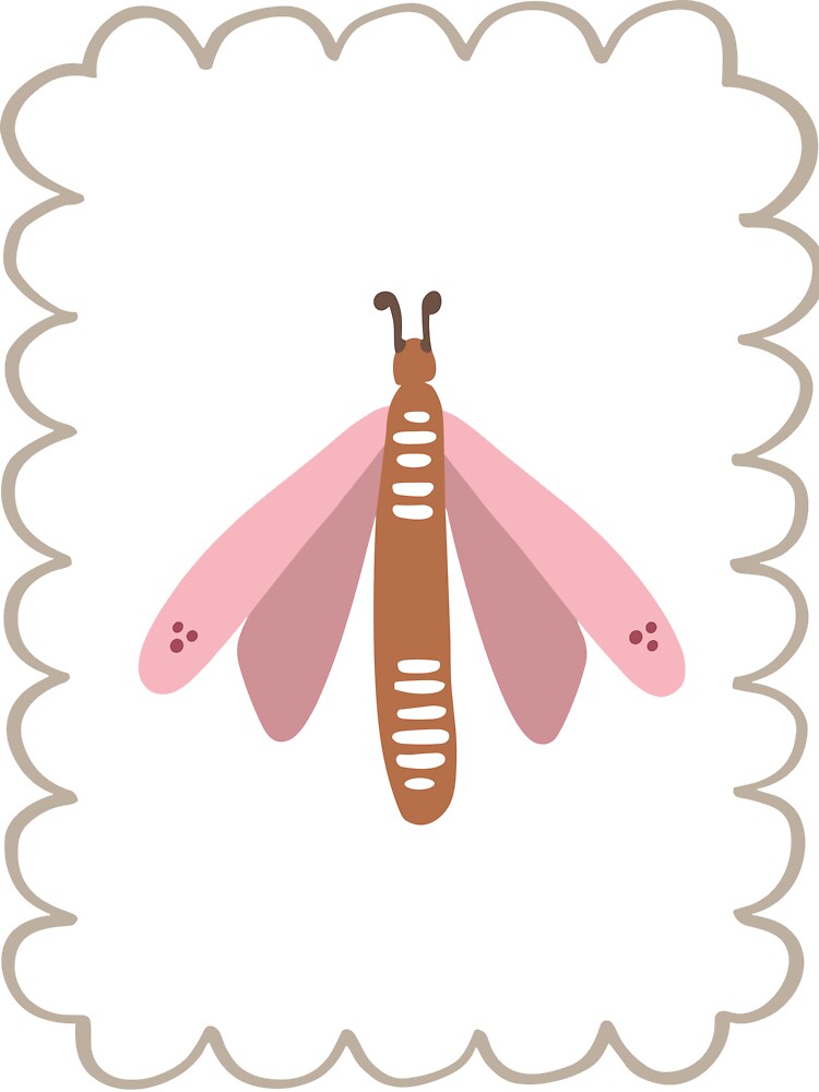 Pink Moth by Rbtklands