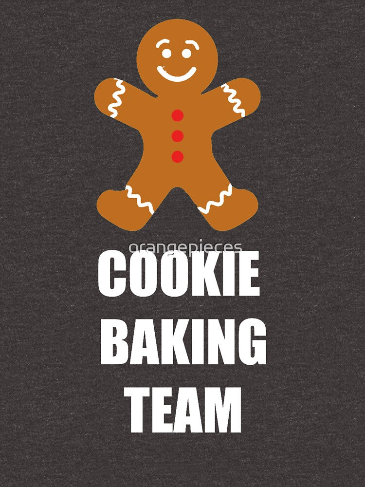 Christmas Funny Cookie Baking Team T-shirt by Orange Pieces