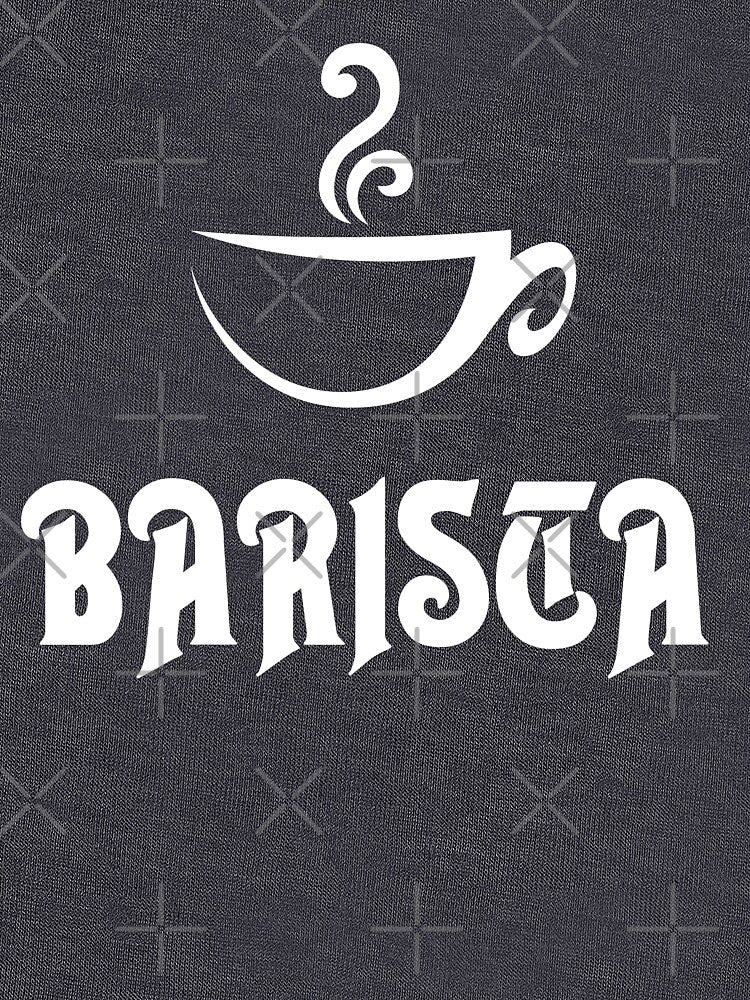 Barista t-shirt by coffeeapparel
