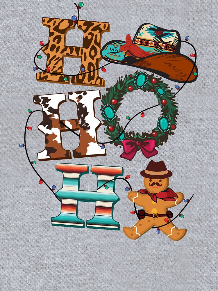 Cowgirl Merry Christmas HO HO HO by Richard529