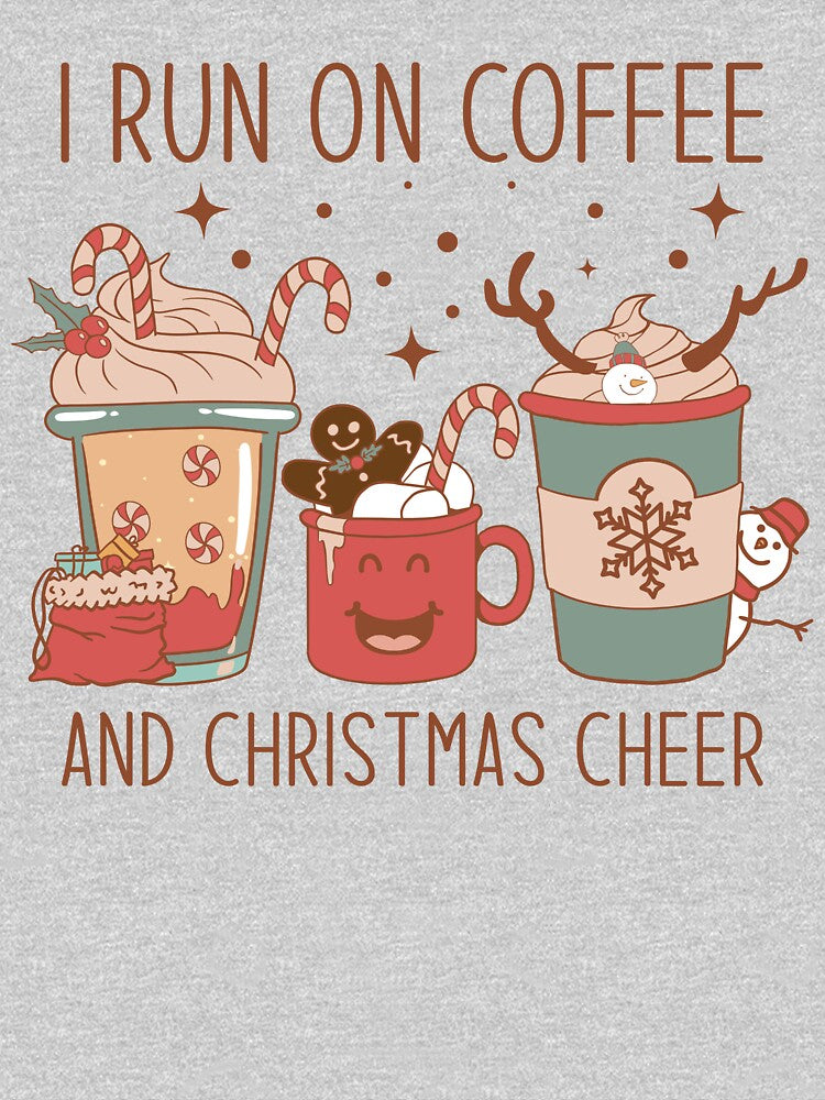 I Run On Coffee and Christmas Cheer by ArtMeetsPizza