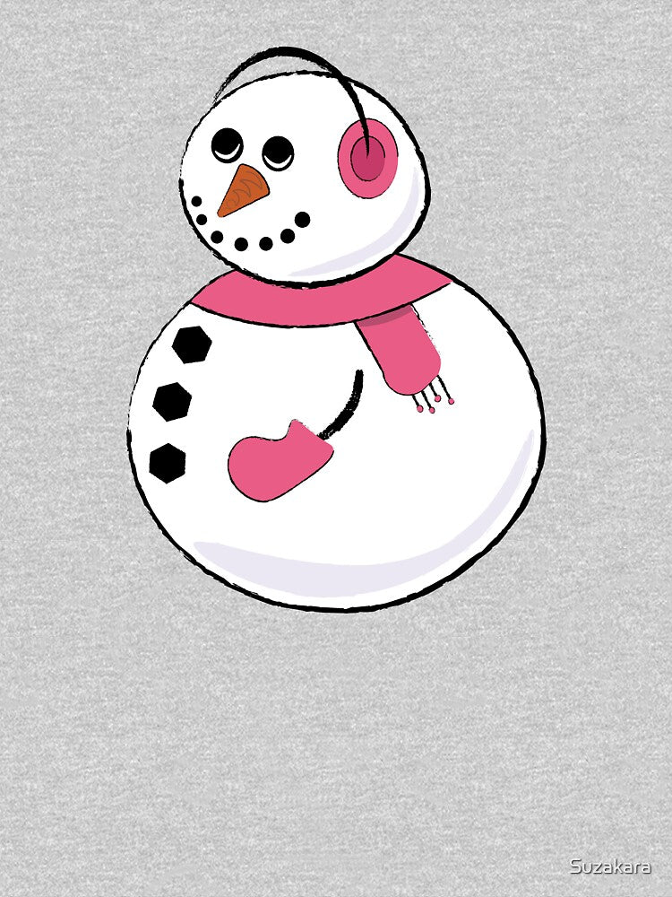 Happy Snowman by Suzakara Designs