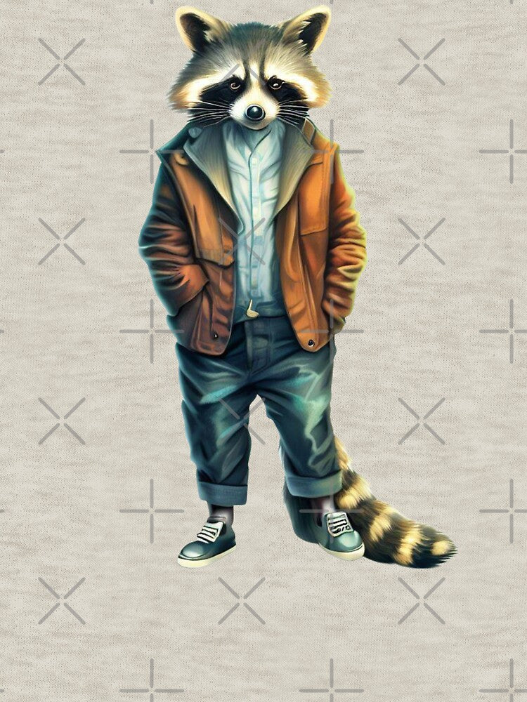 Hipster Racoon V32 by HipsterAnimals