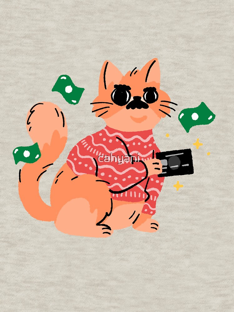 Christmas Collection Festive Cat Family - Cat Dad by cahyani
