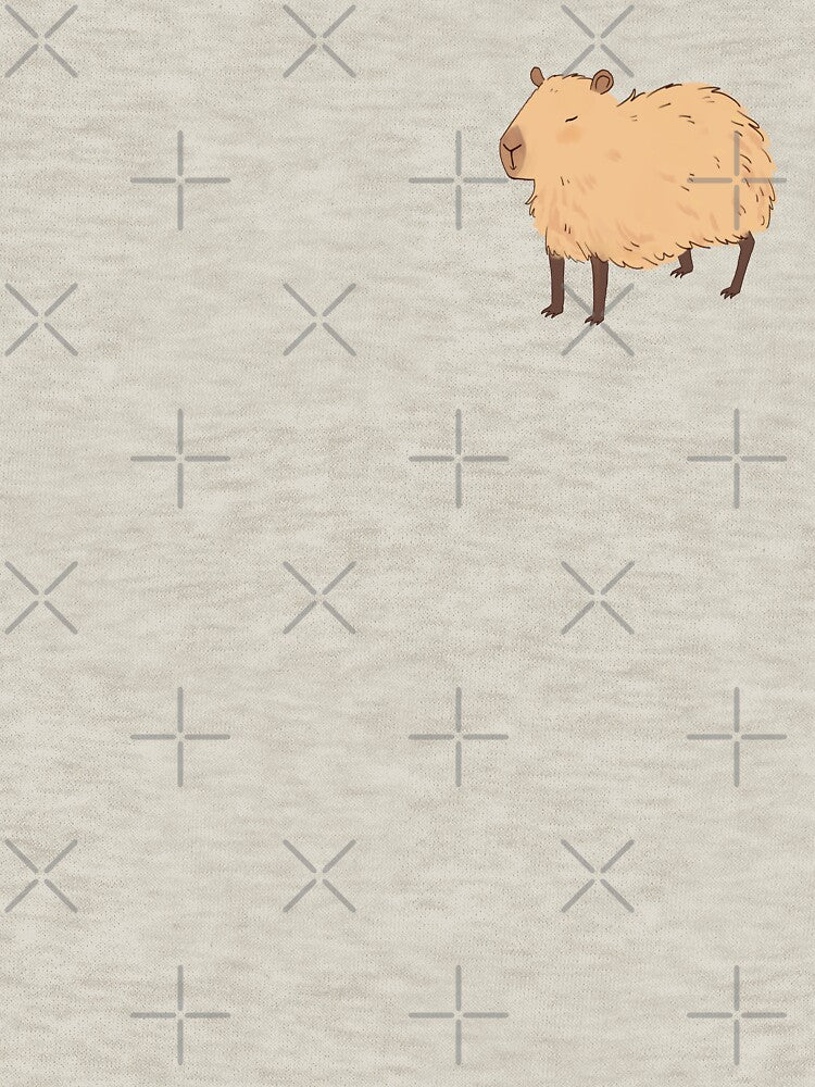 Very cute capybara illustration by Yarafantasyart