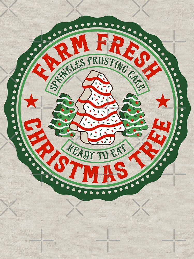 Farm Fresh Christmas Tree Frosting Cake by hobbybox