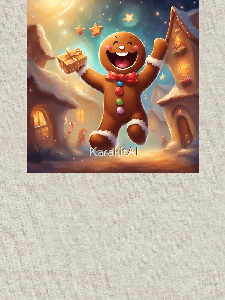 Dancing gingerbread man by KarakitAI