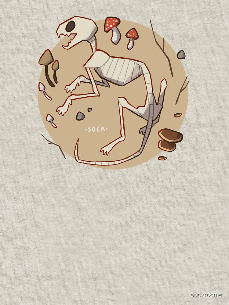 Skeleton Cat by sockrosma