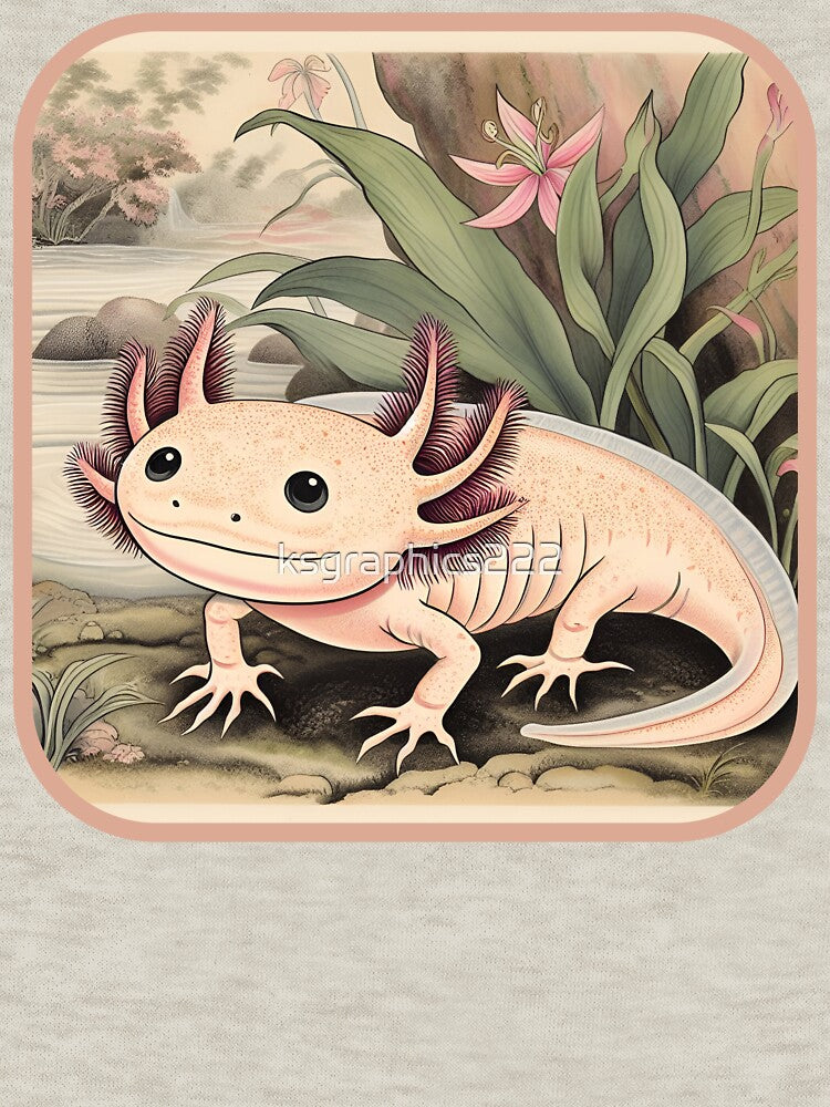Axolotl Art #37 | Axolotl Lovers by ksgraphics222