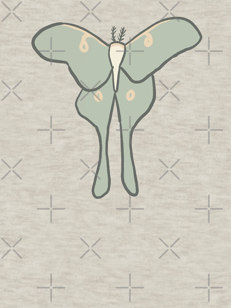 Green moth by Mayarart