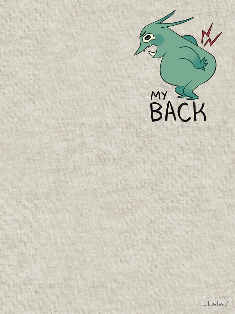 Back Pain Goblin by Lilaeleaf