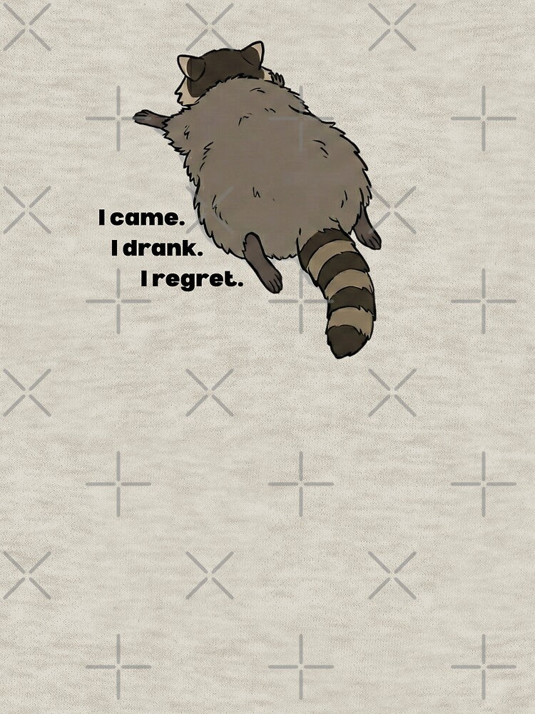 Viral Liquor-Store Raccoon – Funny Chonky Trash Panda Art by SimplyJasper