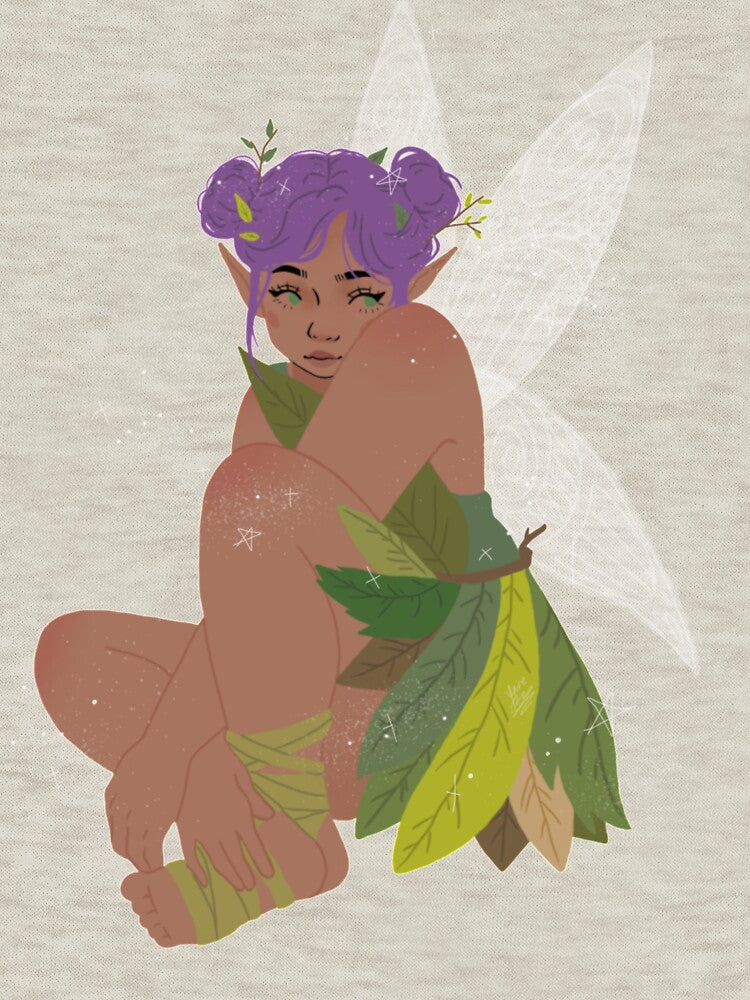 The Shy Fairy by MemoryDream