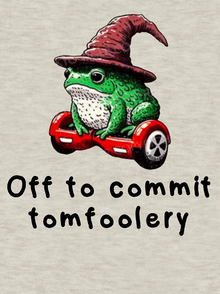 Off To Commit Tom Foolery by Buntrockstore