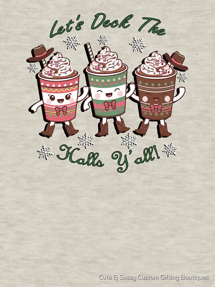 Coffee Lovers Cowgirl Christmas by Cute & Sassy Custom Gifting Boutiques
