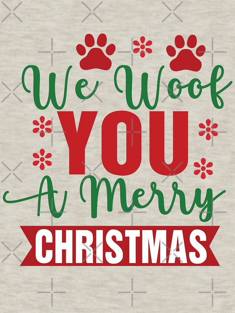 We Woof You A Merry Christmas by Jollys-ArtShop