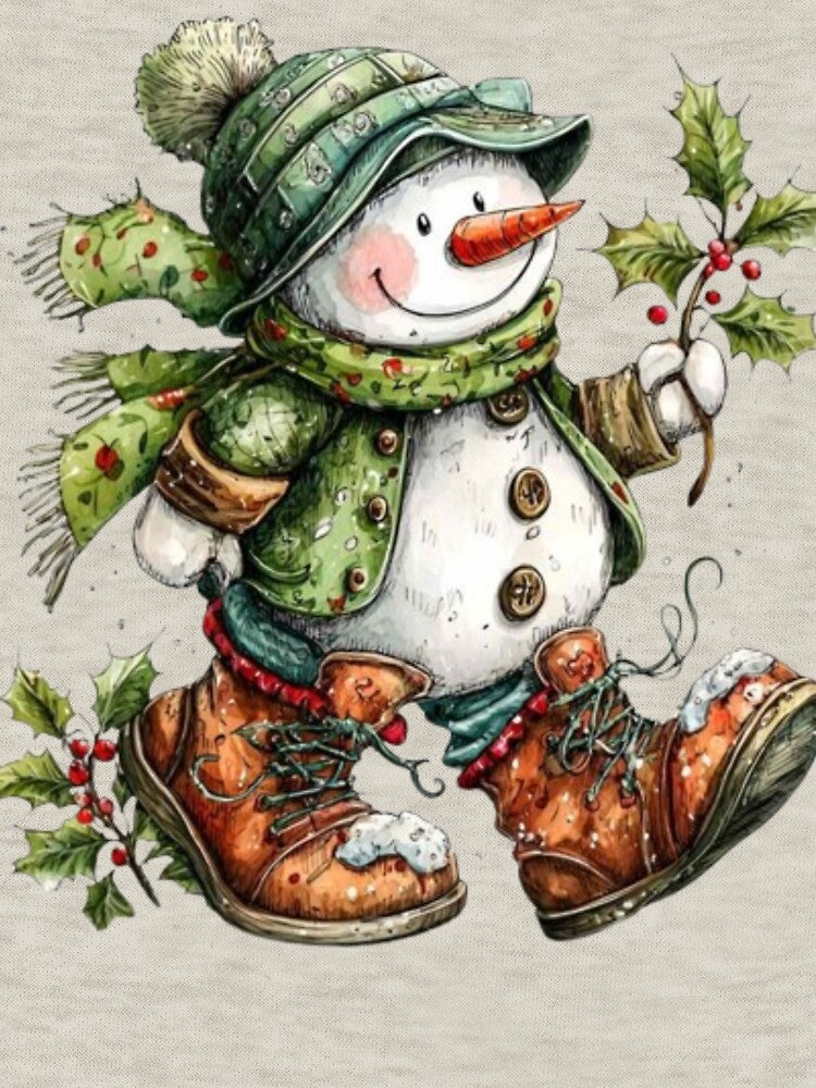 Cuddly Snowman Christmas Magic by Space2k20