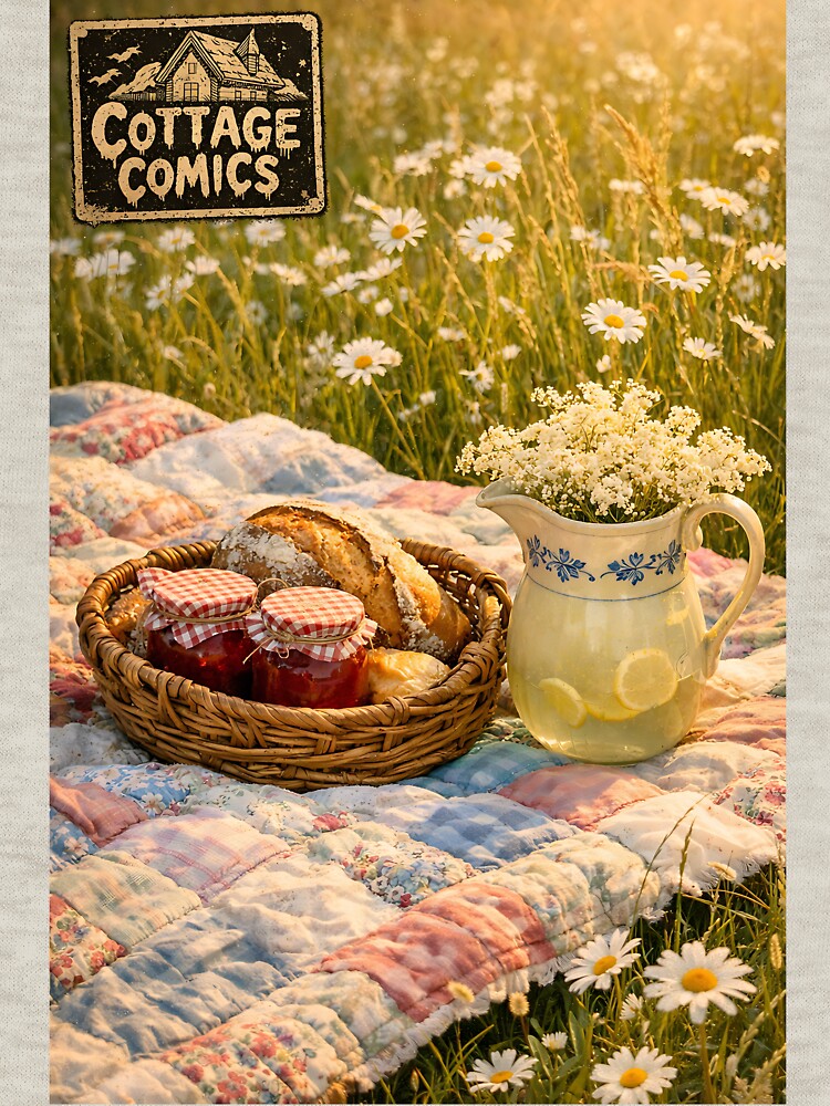 Wildflower Meadow Picnic - Cottagecore Aesthetic by bapupa