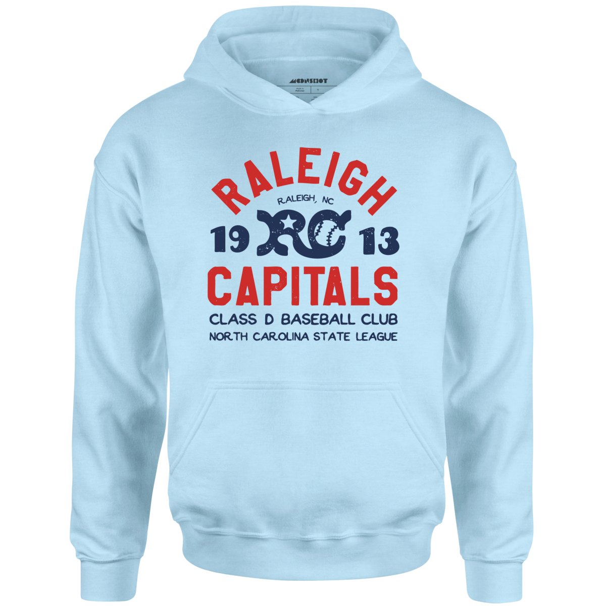 Raleigh Capitals - North Carolina - Vintage Defunct Baseball Teams - Unisex