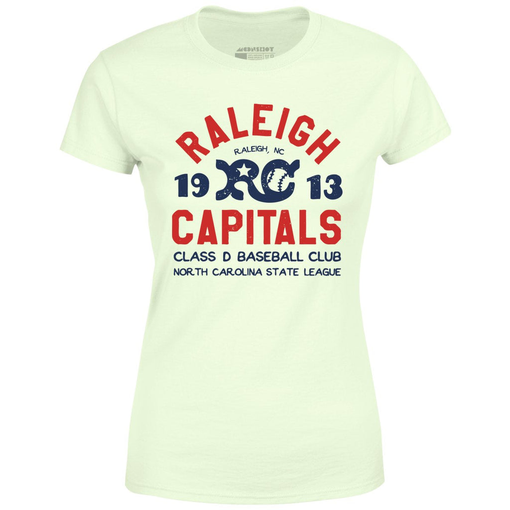 Raleigh Capitals - North Carolina - Vintage Defunct Baseball Teams - Women's