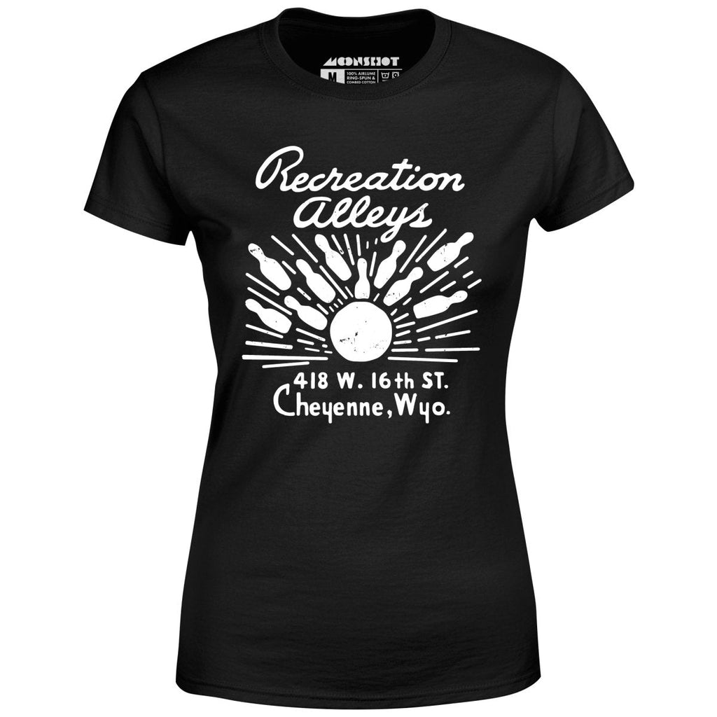 Recreation Alleys - Cheyenne, WY - Vintage Bowling Alley - Women's