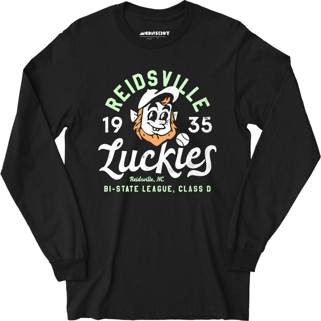 Reidsville Luckies - North Carolina - Vintage Defunct Baseball Teams - Long Sleeve