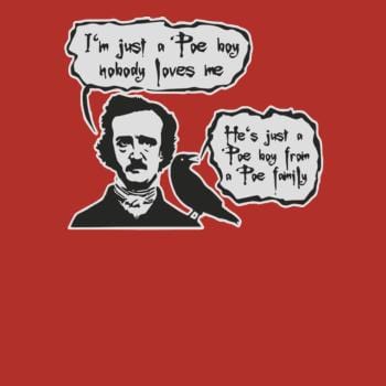 Bohemian Poe, Edgar Allan Poe, Raven Hoodie