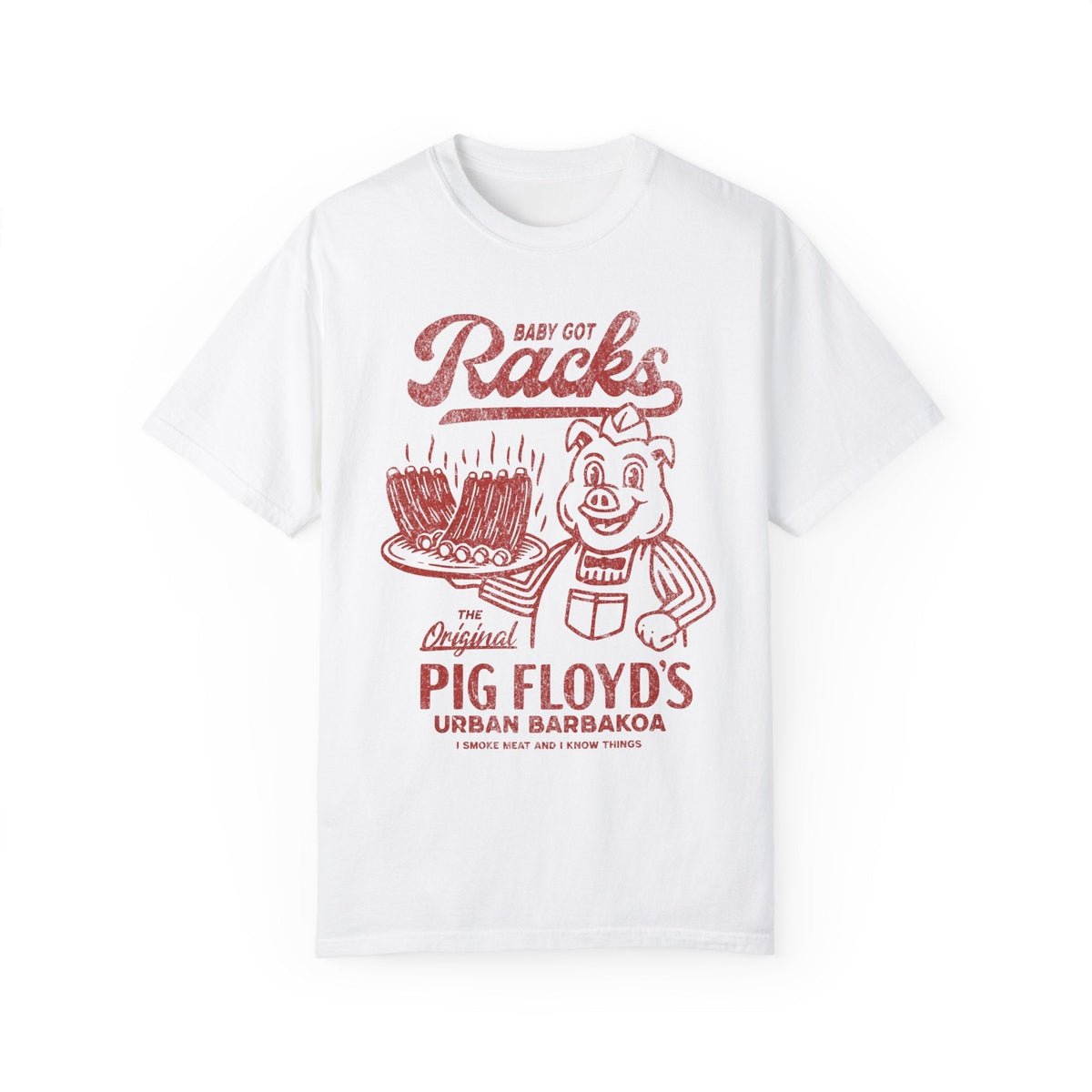 Retro Babby Got Racks Funny Meat Grill