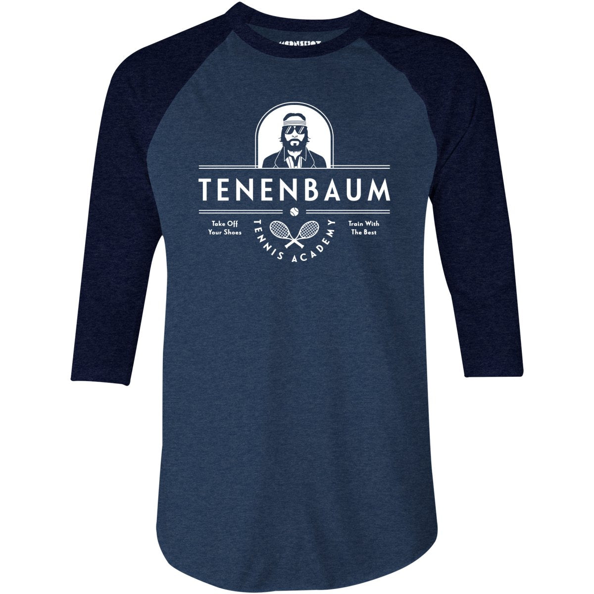 Richie Tenenbaum Tennis Academy - 3/4 Sleeve Raglan