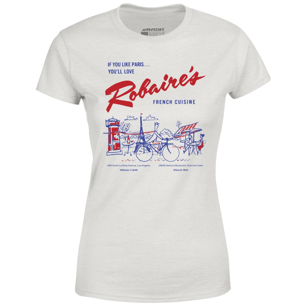 Robaire's French Cuisine - Los Angeles, CA - Vintage Restaurant - Women's