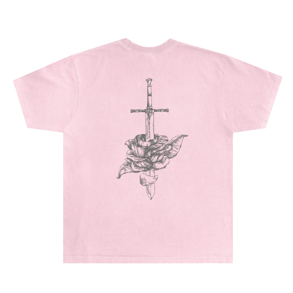 Rose Tee - Light Pink