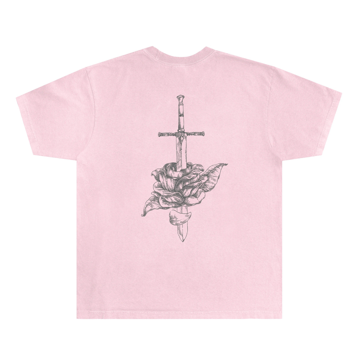 Rose Tee - Light Pink