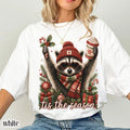 Christmas 2026 Raccoon T Shirt, Cute Holiday Graphic Tee, Tis The Season Gift