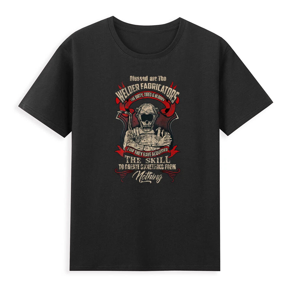 Welder Fabricators Funny Welders Welding Backside Saying Vintage Men's T-Shirt