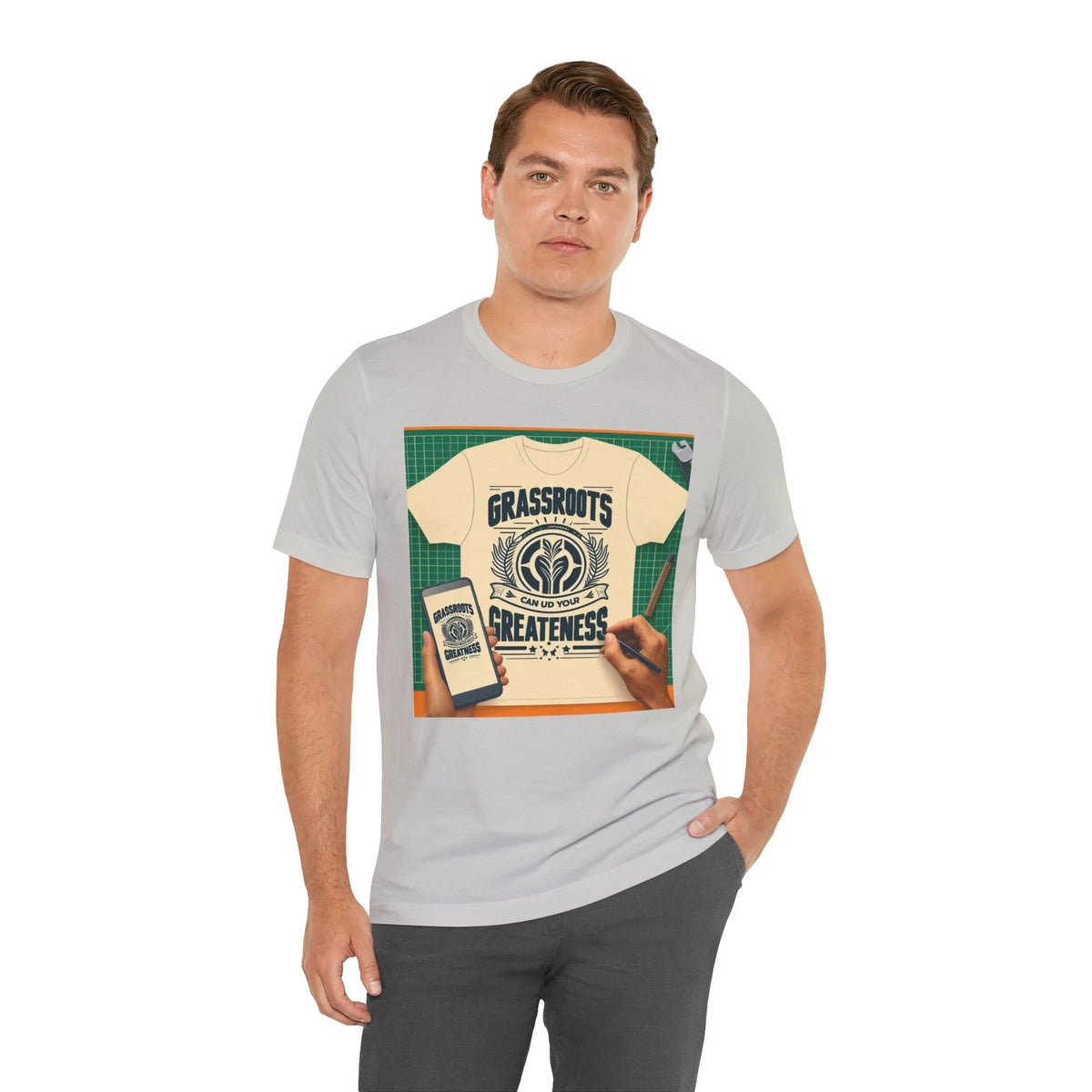 Grassroots Greatness Unisex Tee, Inspirational Shirt, Motivational Gift, Casual