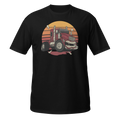 Monster Truck Unisex T-Shirt, driver speed racing fun car cartoon derby kids