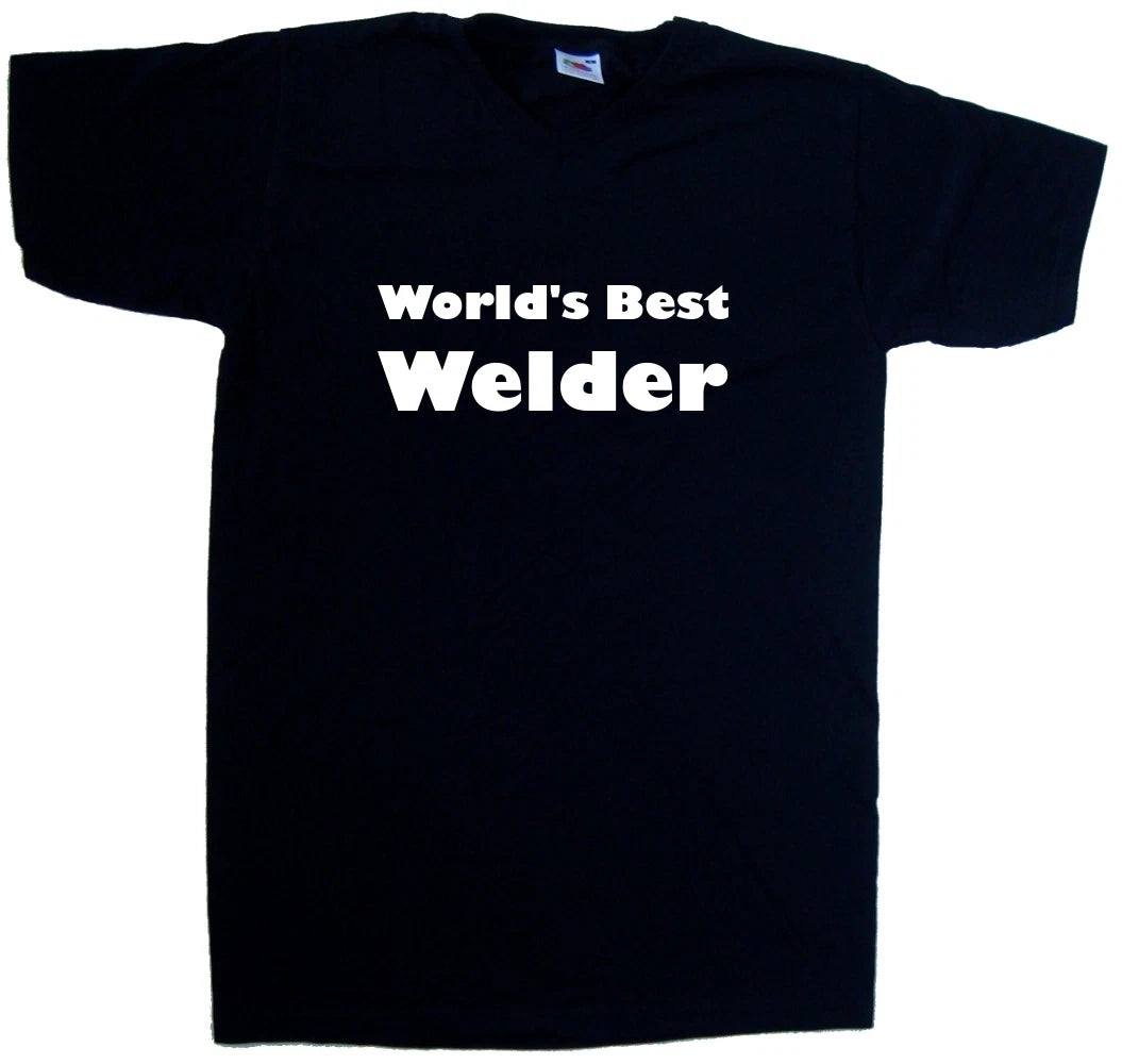 World's Best Welder V-Neck T-Shirt