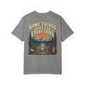 Some Things Just Fix Everything T-shirt | Camping Lake Sunset Graphic