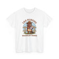 Cowboy Beaver Shirt Nurses Animal Gift Women Cartoon Tee Beaver T-Shirt Nurse