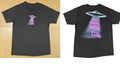 Anti Social Club ASSC Thoughts UFO Alien T-Shirt USA Made Black Men