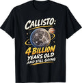 Callisto Jupiter Science Teachers Astronomy Shirt T-Shirt