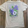 Bowery Supply Co. Men's Beige M Yosemite National Park Floral Cotton T-Shirt
