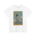 Skeleton Educator Shirt Teachers Spooky Gift Women Divination Card Tee Bone