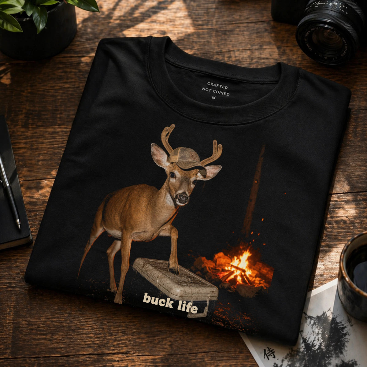 Deer Shirt, Hunting T Shirt, Camping T-Shirt, Comfort Colors Tee, Outdoor Gift