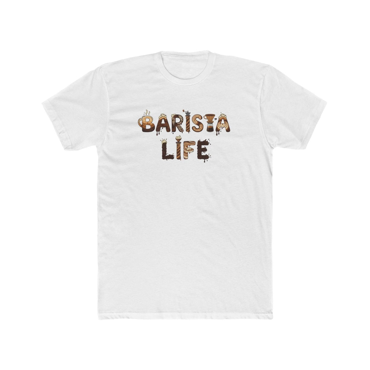 Barista Life T-Shirt | Coffee Lettering Design