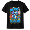 I'm Ready To Axolotl Questions In 3rd Grade Funny Teacher Kids T Shirt