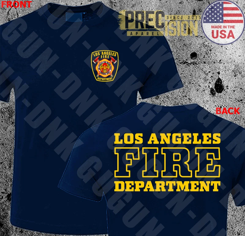 Los Angeles Fire Department Fire Station Fire Fighter Tshirt